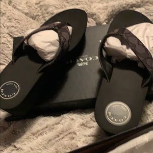 Pair of Coach Sandals worn once